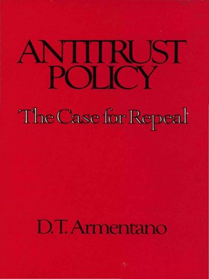 cover image of Antitrust Policy